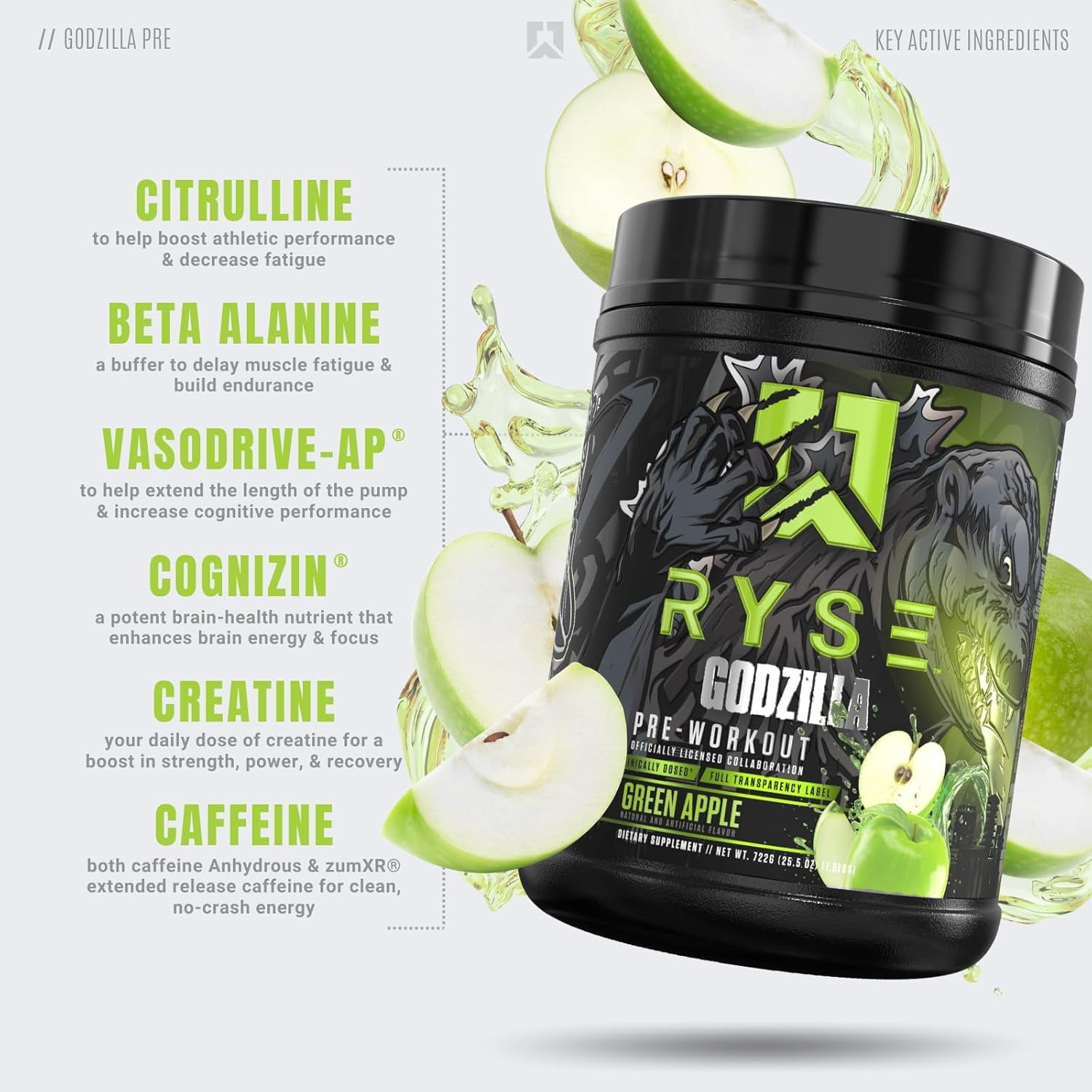 Ryse Godzilla - Green Apple