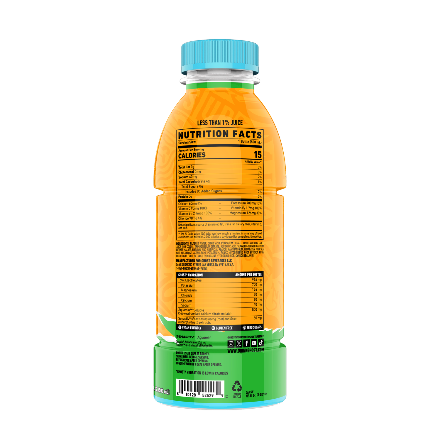 Ghost Hydration Drink - Orange Squeeze