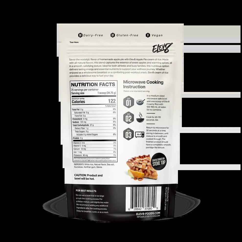 ELEV8 Creamy Rice - Apple Pie