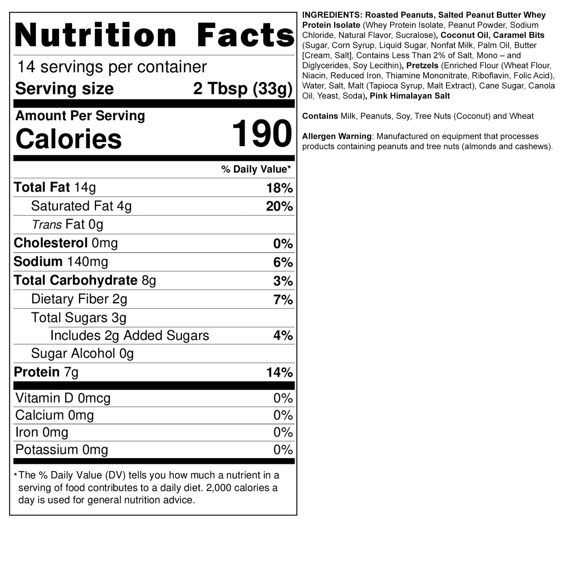Fit Butters - Salted Caramel Pretzel
